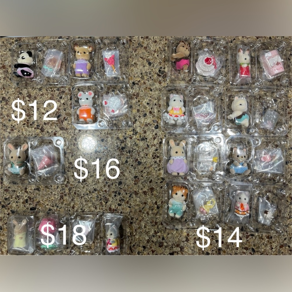 Calico Critter Keychains - Picture 5 of 5